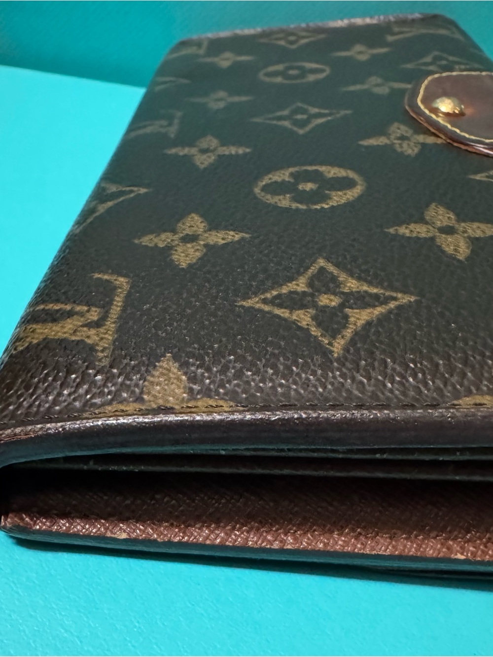 Louis Vuitton Monogram Canvas Wallet Clutch in Brown - Picture 6 of 16